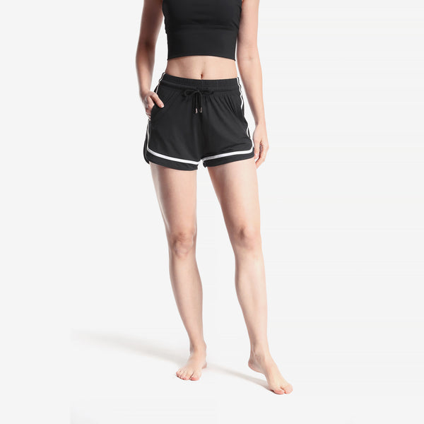 Women Workout Shorts & Lounge Short Pants With Pockets and Drawstring